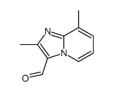 2,8-Dimethyl-imidazo[1,2-a]pyridine-3-carbaldehyde结构式