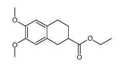2-Carbethoxy-6,7-dimethoxytetralin Structure