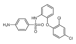 4-amino-N-[2-(2,4-dichlorophenoxy)phenyl]benzenesulfonamide结构式