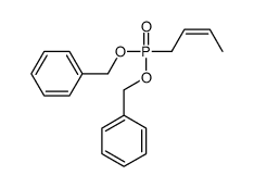[but-2-enyl(phenylmethoxy)phosphoryl]oxymethylbenzene结构式