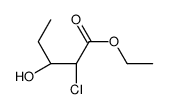 ethyl (2R,3R)-2-chloro-3-hydroxypentanoate Structure