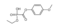 ethoxy-(4-methoxyphenoxy)carbonylphosphinic acid结构式