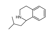 (1S)-1-(2-methylpropyl)-1,2,3,4-tetrahydroisoquinoline Structure