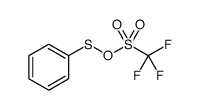Benzenesulfenyl Triflate结构式