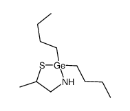 1-azanidylpropane-2-thiolate, dibutylgermanium结构式