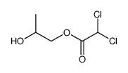 (2-hydroxy)propyl dichloroacetate Structure