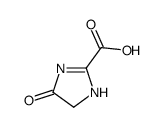 1H-Imidazole-2-carboxylic acid,4,5-dihydro-5-oxo- Structure