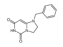2,8-dioxo-6-benzyl-4,5-dihydroimidazo<1,2-c>pyrimidine结构式