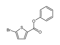 Phenyl 5-bromothiophene-2-carboxylate结构式