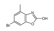6-bromo-4-methyl-3H-1,3-benzoxazol-2-one Structure
