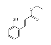 ethyl 3-(2-sulfanylphenyl)prop-2-enoate Structure