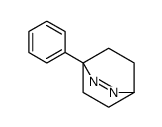 4-phenyl-2,3-diazabicyclo[2.2.2]oct-2-ene结构式