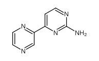 4-(2-PYRAZINYL)-2-PYRIMIDINAMINE Structure