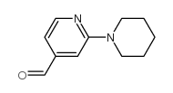 2-PIPERIDINOISONICOTINALDEHYDE结构式