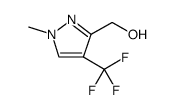 1H-Pyrazole-3-methanol, 1-methyl-4-(trifluoromethyl) Structure