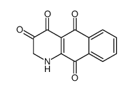 1,2-dihydrobenzo[g]quinoline-3,4,5,10-tetrone Structure