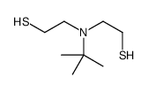 2-[tert-butyl(2-sulfanylethyl)amino]ethanethiol Structure