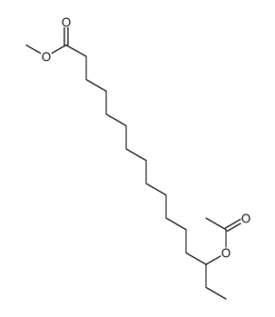 methyl 14-acetyloxyhexadecanoate Structure