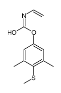 (3,5-dimethyl-4-methylsulfanylphenyl) N-ethenylcarbamate Structure