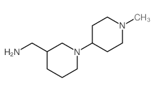 [(1'-Methyl-1,4'-bipiperidin-3-yl)methyl]amine Structure