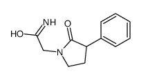 2-(2-oxo-3-phenylpyrrolidin-1-yl)acetamide结构式