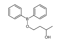 4-diphenylboranyloxybutan-2-ol结构式