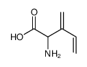 2-amino-3-methylidenepent-4-enoic acid Structure