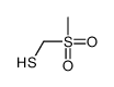 methylsulfonylmethanethiol Structure