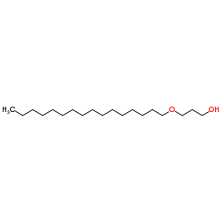 3-(Hexadecyloxy)-1-propanol结构式