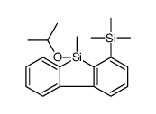 trimethyl-(5-methyl-5-propan-2-yloxybenzo[b][1]benzosilol-4-yl)silane结构式