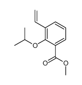 methyl 3-ethenyl-2-propan-2-yloxybenzoate结构式