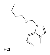 [(Z)-[1-(butoxymethyl)-3-methylimidazol-2-ylidene]methyl]-oxoazanium,chloride Structure