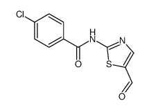 4-chloro-N-(5-formyl-1,3-thiazol-2-yl)benzamide Structure