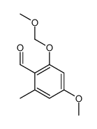 4-methoxy-2-(methoxymethoxy)-6-methylbenzaldehyde Structure