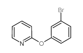 2-(3-溴苯氧基)吡啶结构式