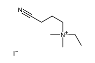 3-cyanopropyl-ethyl-dimethylazanium,iodide结构式