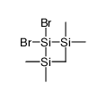 dibromo-bis(trimethylsilyl)silane Structure