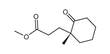 (R)-(+)-2-(2'-CARBOMETHOXYETHYL)-2-METHYLCYCLOHEXANONE picture