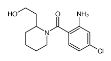 Methanone, (2-amino-4-chlorophenyl)[2-(2-hydroxyethyl)-1-piperidinyl] Structure