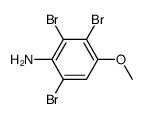 2,3,6-tribromo-4-methoxyaniline Structure