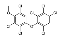 1,2,3,5-tetrachloro-4-(2,3,5-trichloro-4-methoxyphenoxy)benzene结构式