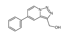 (5-phenyl-[1,2,3]triazolo[1,5-a]pyridin-3-yl)methanol结构式