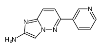 6-(pyridin-3-yl)imidazo[1,2-b]pyridazin-2-amine结构式