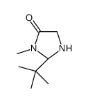 2-tert-butyl-3-Methylimidazolidin-4-one结构式