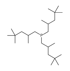 tris(2,4,4-trimethylpentyl)phosphane结构式