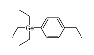 triethyl-(4-ethylphenyl)germane Structure