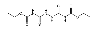 1,6-bis(ethoxycarbonyl)bithiourea Structure
