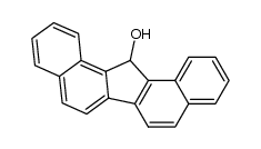 1.2,7.8-dibenzo-fluorenol-(9)结构式