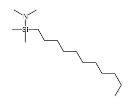 N-[dimethyl(undecyl)silyl]-N-methylmethanamine Structure