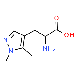 3-(1,5-Dimethyl-1H-pyrazol-4-yl)alanine结构式